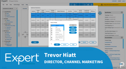 PI Expert - Optimization Tool Can Tune Your Design by Efficiency, Cost or Other Priorities