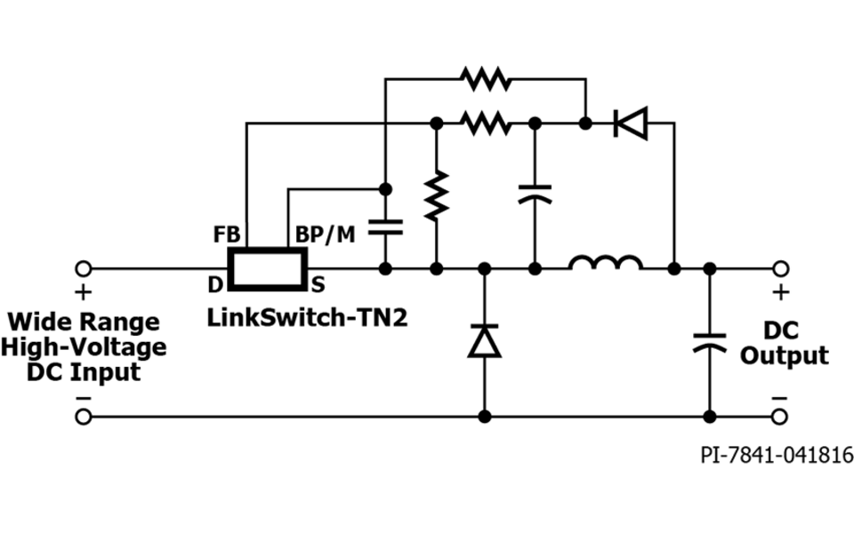 Figure 1. Typical Buck Converter Application