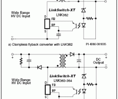 LinkSwitch-XT の標準的なアプリケーション