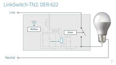  LinkSwitch-TN2를 사용한 No-Neutral 스마트 벽면 스위치